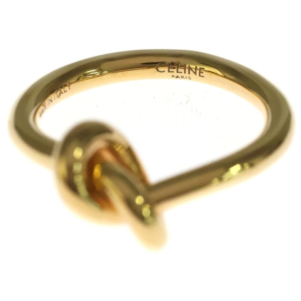 Celine Knot Ring Gold — view 5