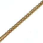 Dior Clair D Lune Rhinestone Faux Pearl Necklace Gold — view 4