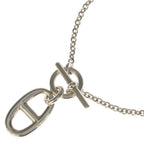 Hermes Chaine D'ancre Amulette Pendant Chain Silver