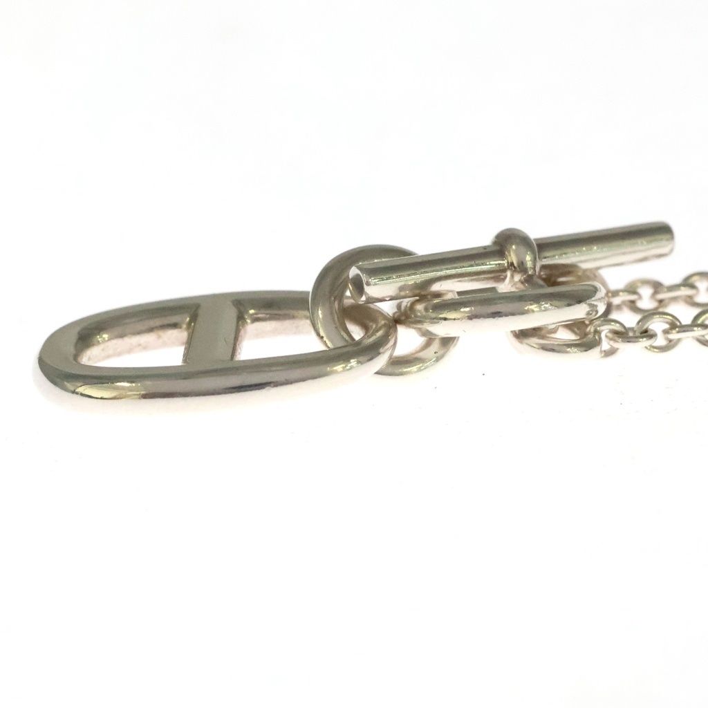 Hermes Chaine D'ancre Amulette Pendant Chain Silver — view 6