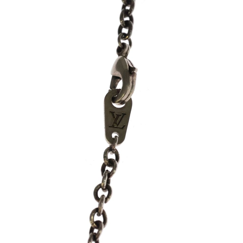 Louis Vuitton LV Snake Pendant Logo Silver — view 5