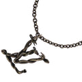 Louis Vuitton LV Snake Pendant Logo Silver