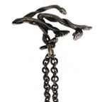 Louis Vuitton LV Snake Pendant Logo Silver — view 6