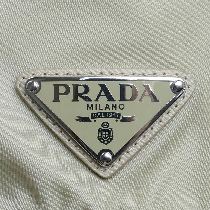 Prada Re-Nylon Bucket Hat Desert Beige — view 6