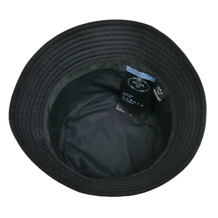 Prada Re-Nylon Bucket Hat Black — view 3