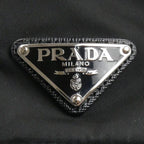 Prada Re-Nylon Bucket Hat Black — view 6