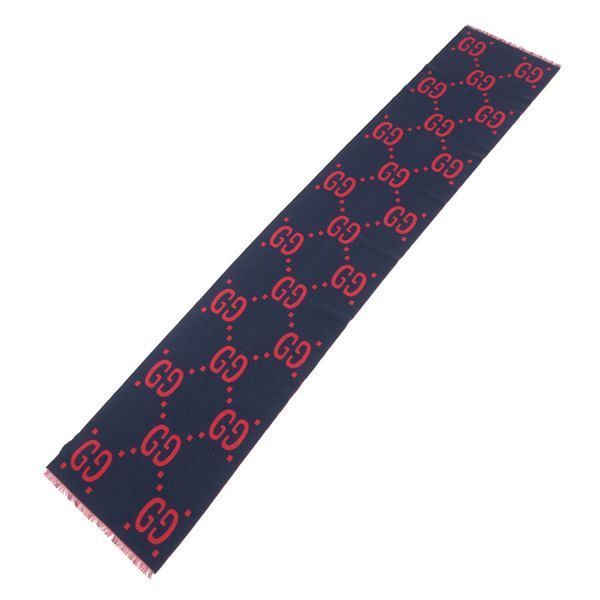 Gucci Scarf Navy — view 2