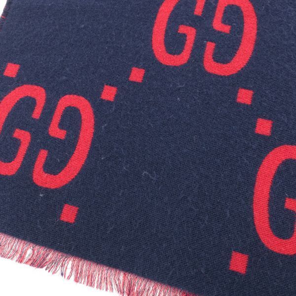 Gucci Scarf Navy — view 4