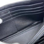 Chanel Bifold Wallet Boy Lambskin CC Logo Black Quilted