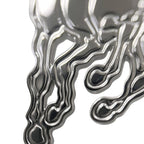 Hermes Scarf Ring Pegasus Metal Silver