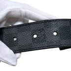 Louis Vuitton Belt Ceinture Inventeur Reversible 35 Waist 89 Damier Graphite — view 6