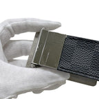 Louis Vuitton Belt Ceinture Inventeur Reversible 35 Waist 89 Damier Graphite — view 7