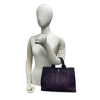 Hermes Fourre Tout Negonda Leather Handbag Mini Tote Raisin Purple — view 2