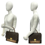 Louis Vuitton Marignan Monogram Leather 2-Way Shoulder Bag Brown — view 2