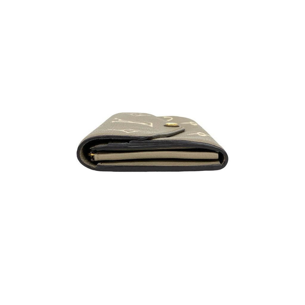 Louis Vuitton Portefeuille Sarah NM Monogram Empreinte Leather Wallet Beige — view 4