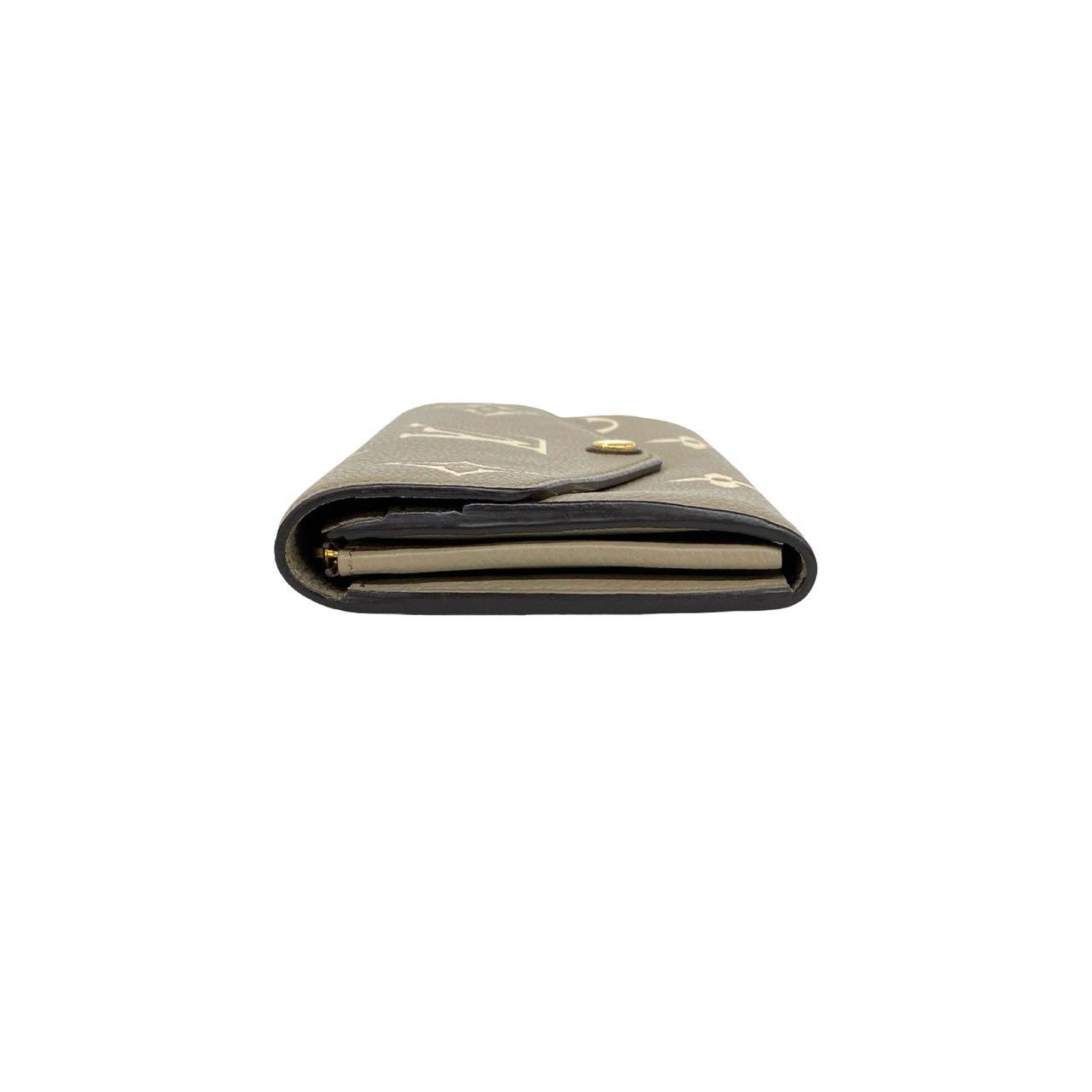 Louis Vuitton Portefeuille Sarah NM Monogram Empreinte Leather Wallet Beige — view 4