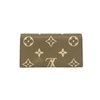 Louis Vuitton Portefeuille Sarah NM Monogram Empreinte Leather Wallet Beige — view 2