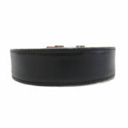 Hermes Constance H Logo Buckle Belt Leather 70 Black — view 3