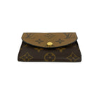 Louis Vuitton Porte Monnaie Rosalie Monogram Reverse Leather Coin Purse Mini — view 6