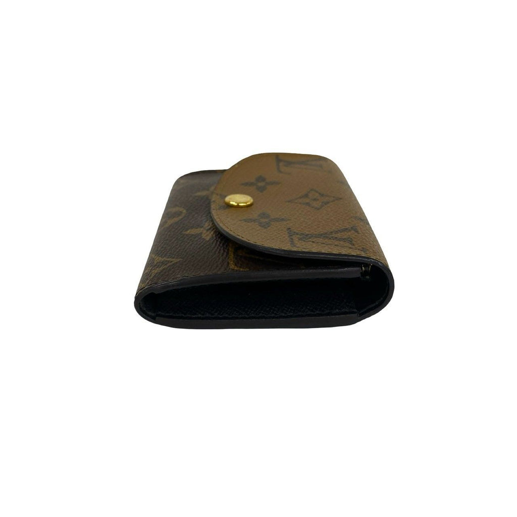 Louis Vuitton Porte Monnaie Rosalie Monogram Reverse Leather Coin Purse Mini — view 5