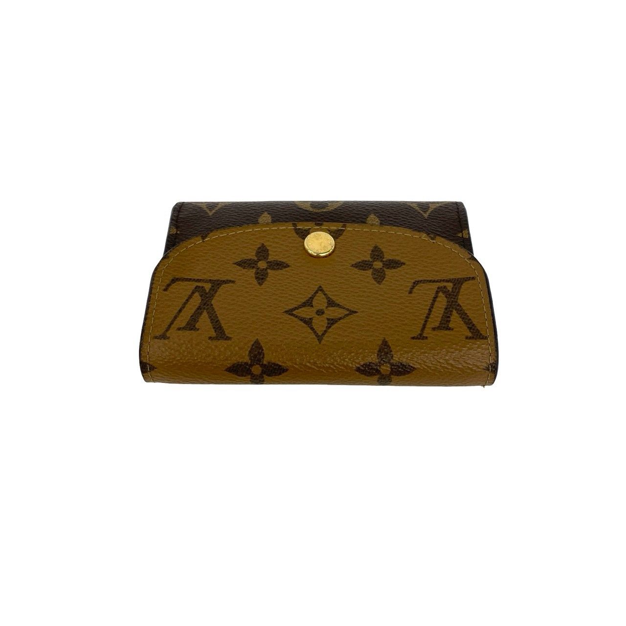 Louis Vuitton Porte Monnaie Rosalie Monogram Reverse Leather Coin Purse Mini — view 3