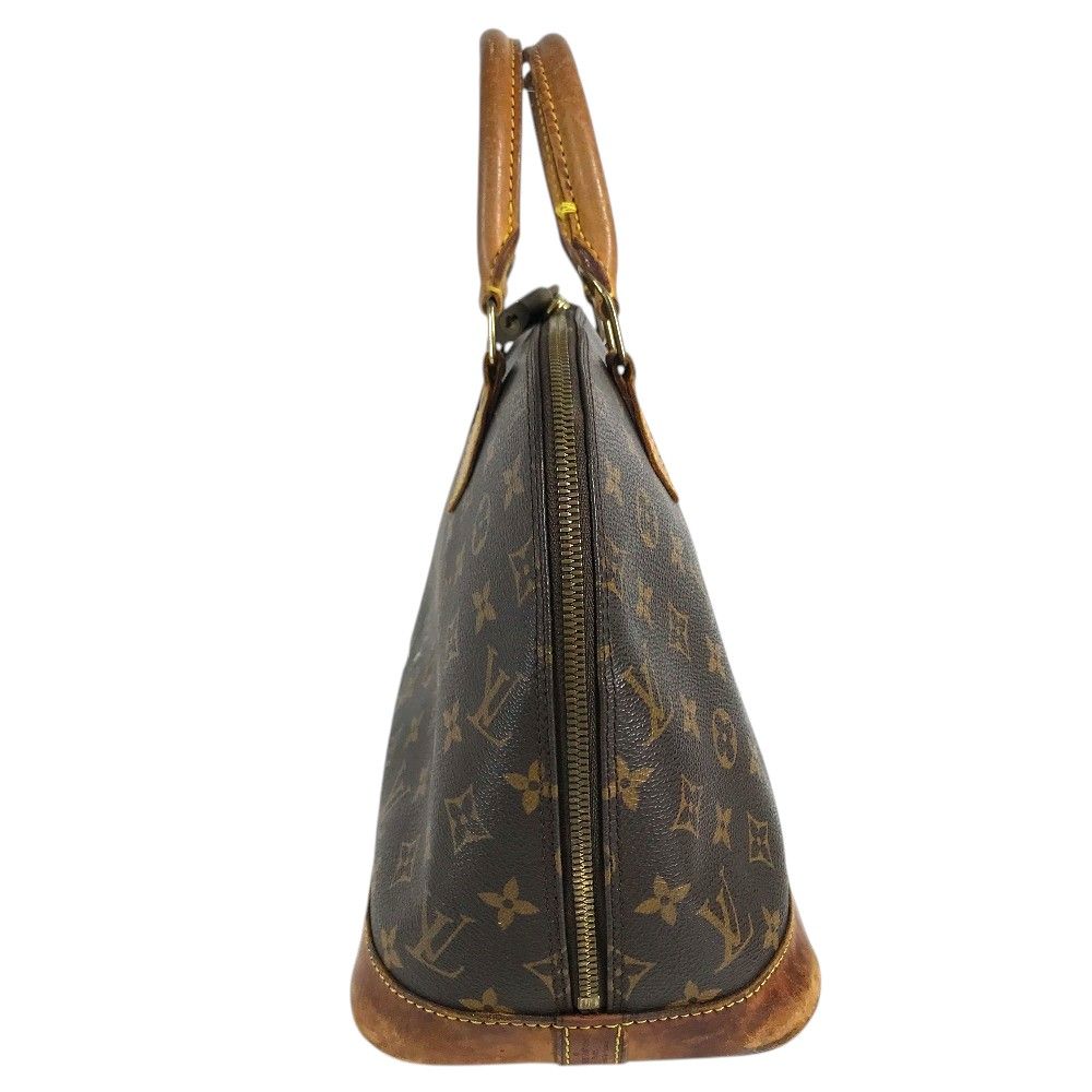 Louis Vuitton Handbag Alma Vintage Shape Monogram Canvas Brown — view 2
