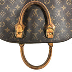 Louis Vuitton Handbag Alma Vintage Shape Monogram Canvas Brown — view 5