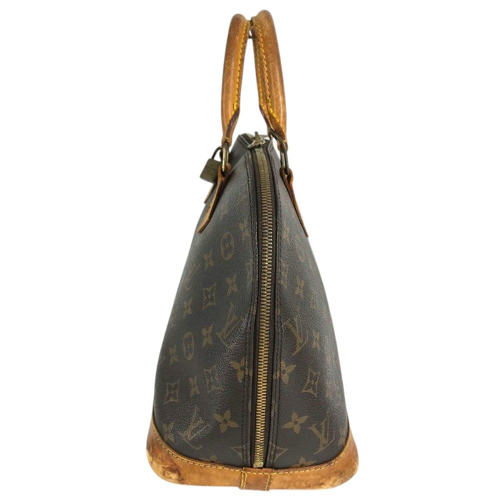 Louis Vuitton Handbag Alma Vintage Model Monogram Canvas Brown — view 2