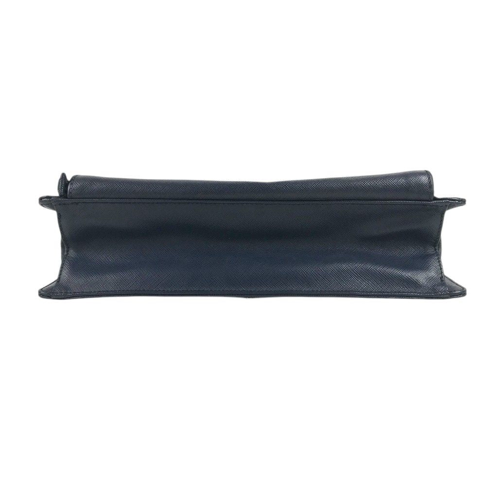 Prada Business Bag Saffiano Leather Blue — view 4
