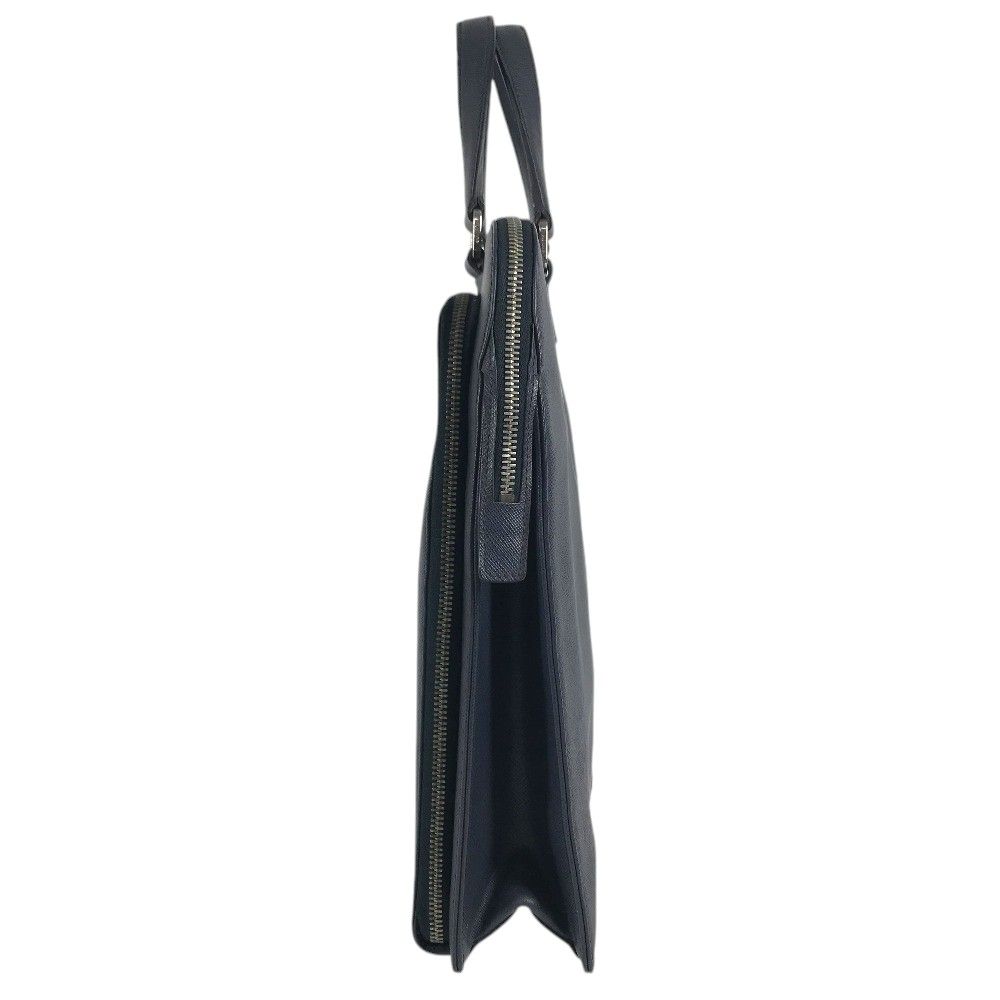 Prada Business Bag Saffiano Leather Blue — view 2