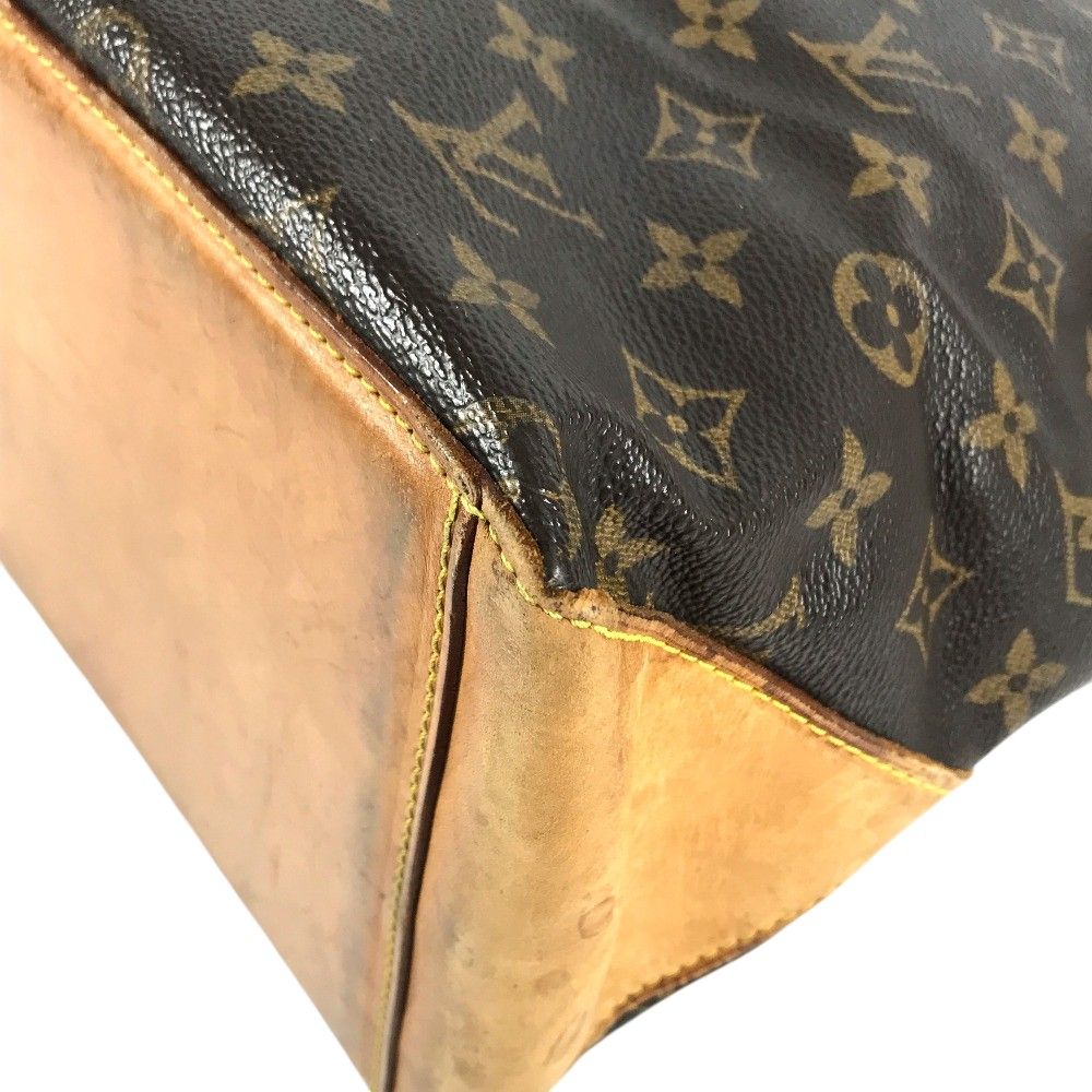 Louis Vuitton Shoulder Bag Cabas Mezzo Monogram Canvas Brown — view 6