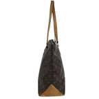 Louis Vuitton Shoulder Bag Cabas Mezzo Monogram Canvas Brown — view 2