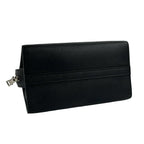 Prada Kristen Triangle Logo Saffiano Leather 2-Way Shoulder Bag Black — view 7