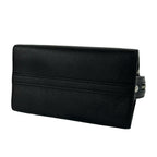 Prada Kristen Triangle Logo Saffiano Leather 2-Way Shoulder Bag Black — view 8
