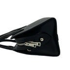 Prada Kristen Triangle Logo Saffiano Leather 2-Way Shoulder Bag Black — view 5