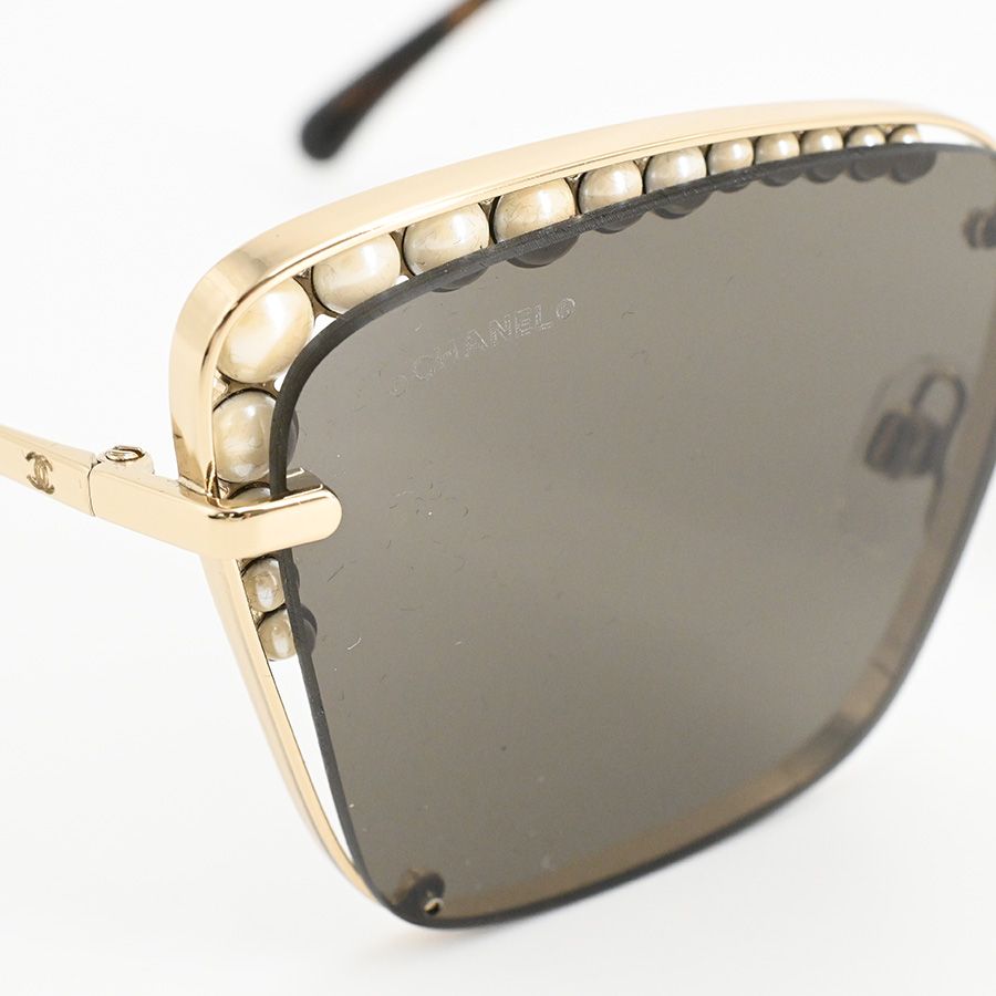 Chanel Sunglasses Eyewear Brown — view 5
