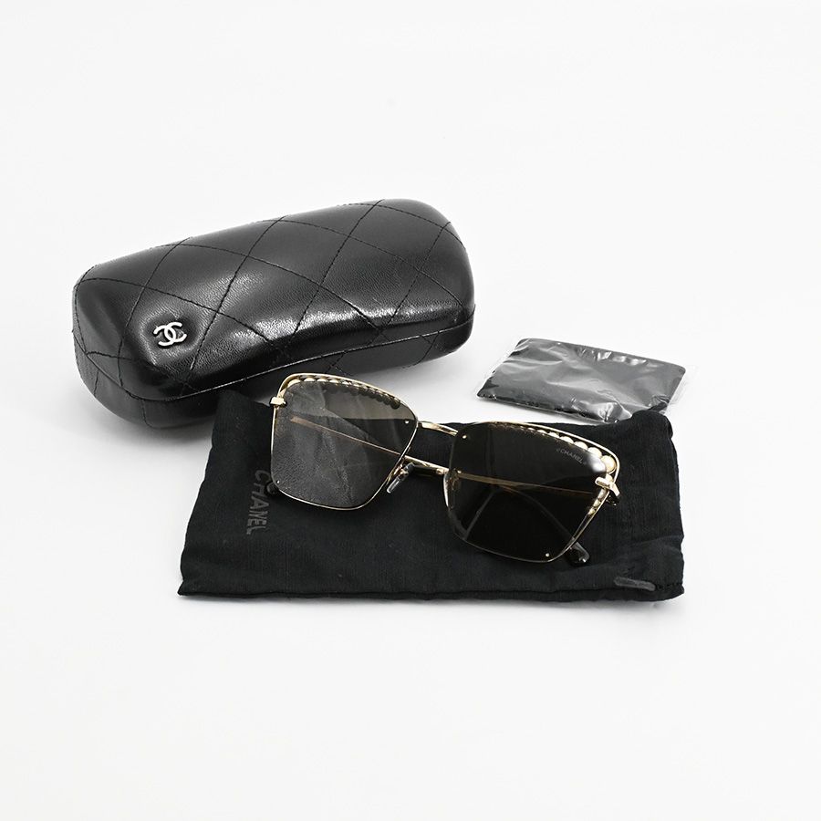 Chanel Sunglasses Eyewear Brown — view 8