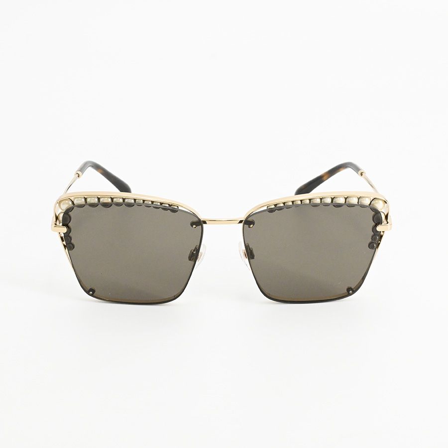 Chanel Sunglasses Eyewear Brown — view 3