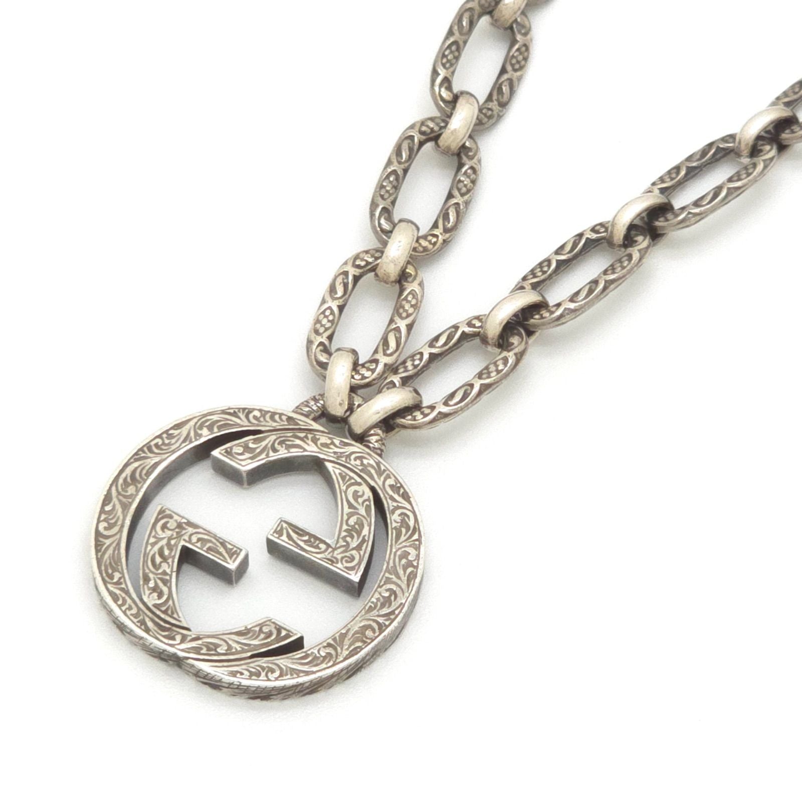 Gucci Interlocking G Necklace Arabesque
