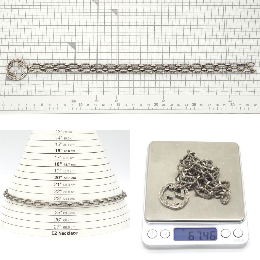 Gucci Interlocking G Necklace Arabesque — view 7