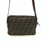 Fendi Zucca Shoulder Bag Brown — view 2
