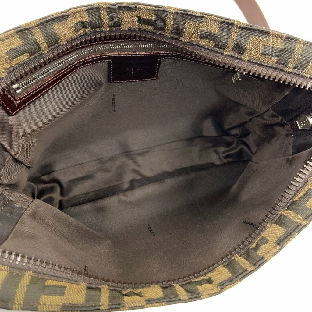 Fendi Zucca Shoulder Bag Brown — view 7