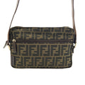 Fendi Zucca Shoulder Bag Brown