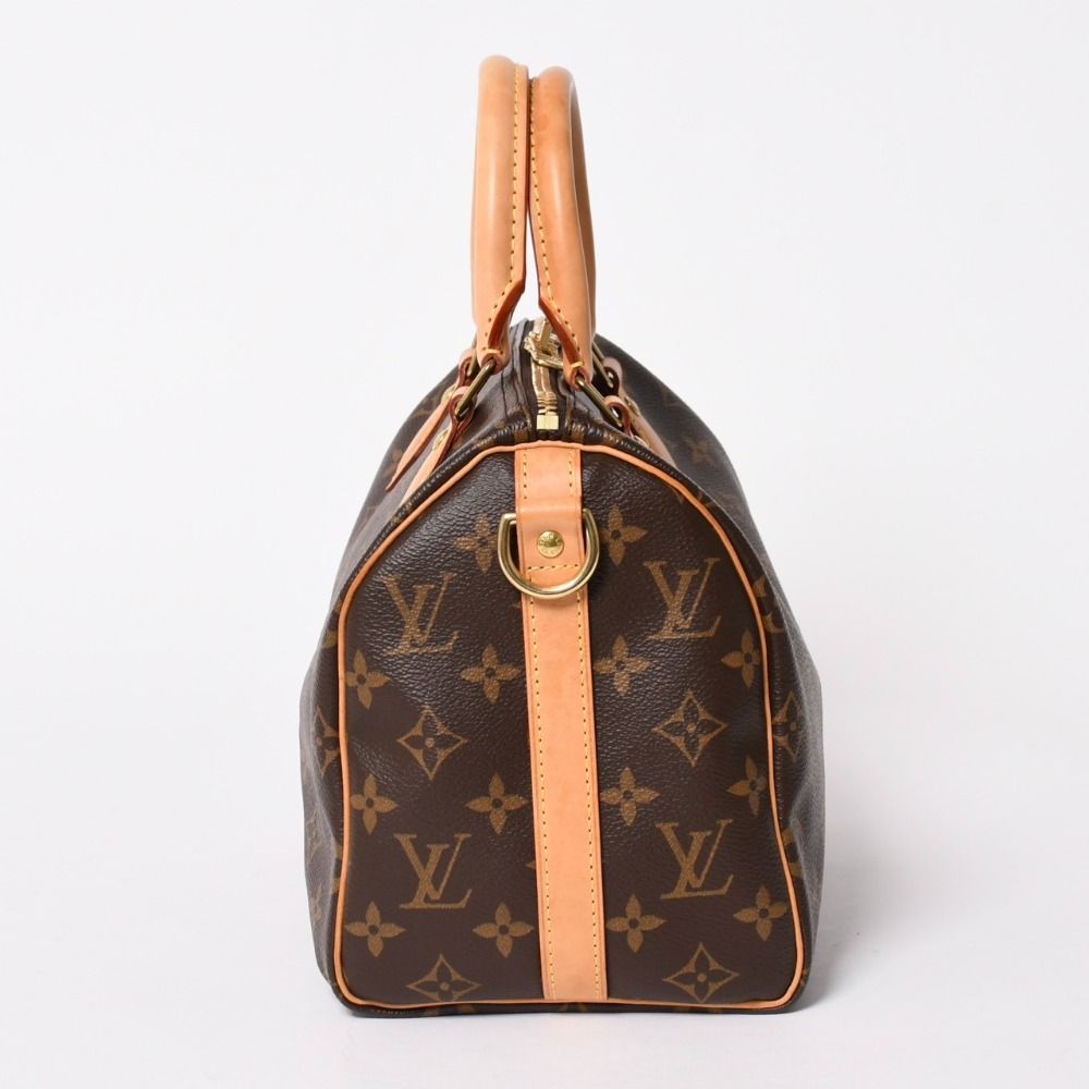 Louis Vuitton Speedy Bandouliere 25 2-Way Shoulder Bag Monogram Leather — view 5