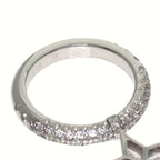 Chanel Comet Diamond Ring 18k White Gold — view 6