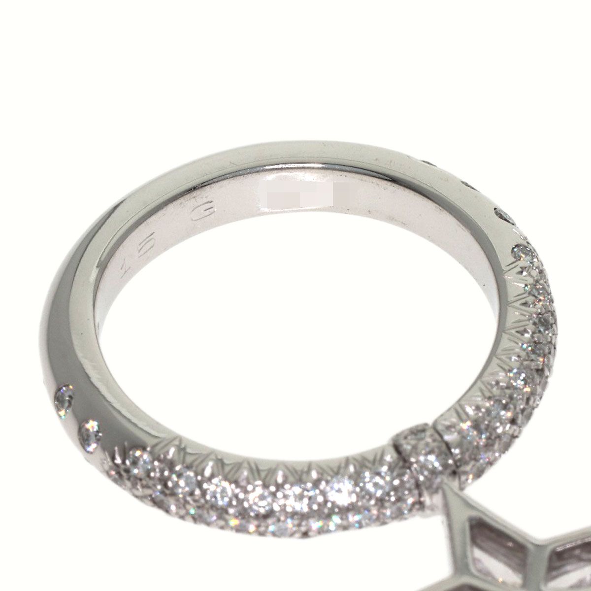 Chanel Comet Diamond Ring 18k White Gold — view 6