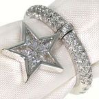 Chanel Comet Diamond Ring 18k White Gold