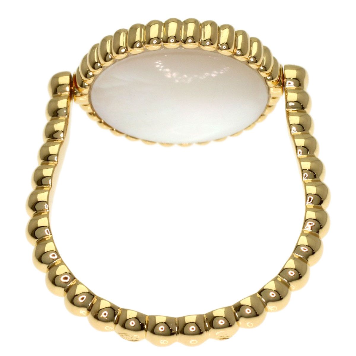 Dior Rose des Vents White Shell Diamond 48 Ring 18k Yellow Gold — view 4