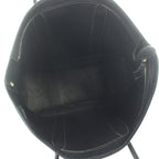 Hermes Garden Zip MM Tote Bag Toile Officier Leather Black — view 5