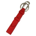 Louis Vuitton Porte Cles Dragonne Red Silver Leather Key Holder Key Ring